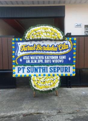 Papan Bunga Duka di Kepulauan Joronga